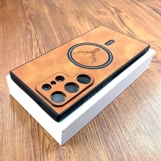 Luxury Leather Magnetic Case™