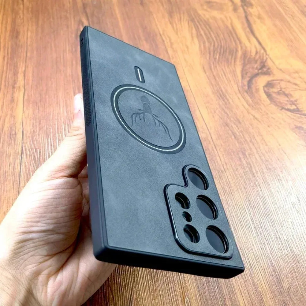 Luxury Leather Magnetic Case™